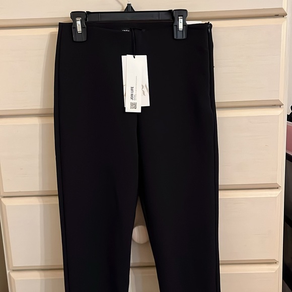 Zara High Waisted Legging Trouser with Side Ziper and Back Slits - Picture 3 of 7